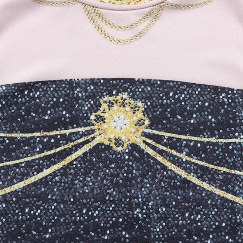 Luna | Girls K-Pop Costume Set | Long Sleeve Crop Top Costume Wear-Kids Costume-Pick NewYork