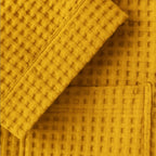 Everett | Men's Waffle Bath Robe | Soft Cotton Spa Loungewear-Men Robe-Pick NewYork