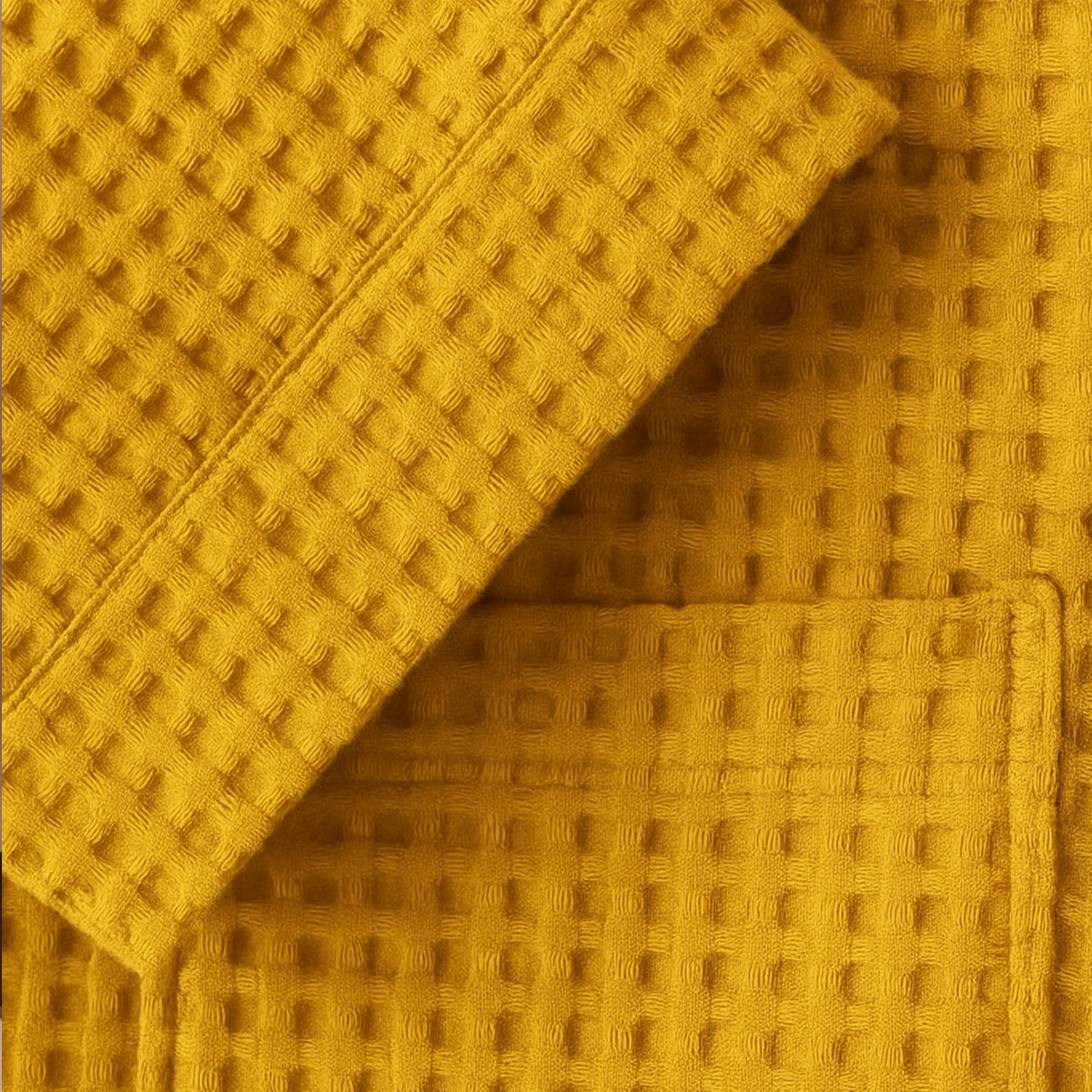 Everett | Men's Waffle Bath Robe | Soft Cotton Spa Loungewear-Men Robe-Pick NewYork