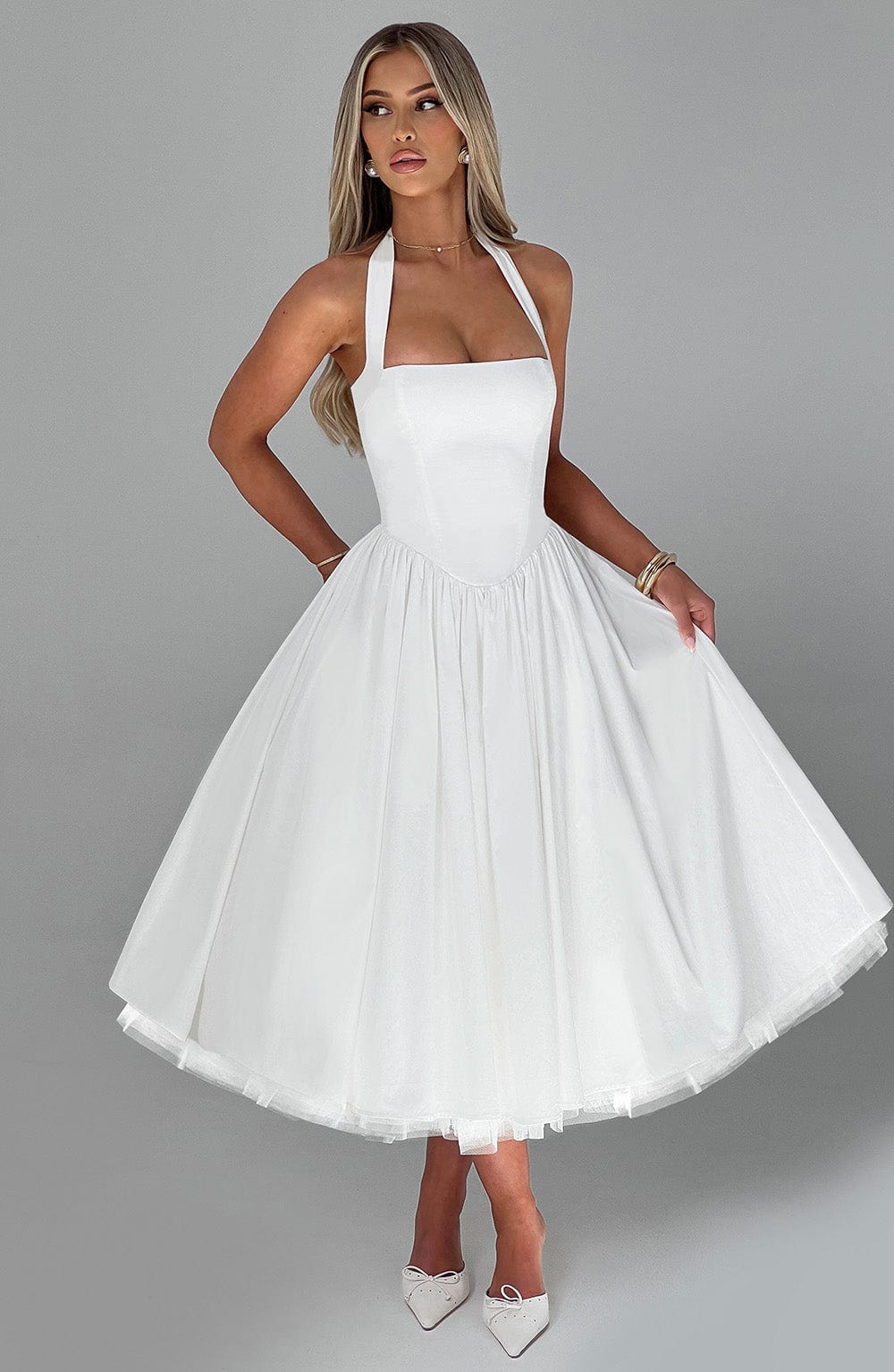 Madison | Women's Formal Halter Neck | Wedding Guest Dress-Women Dress-Pick NewYork