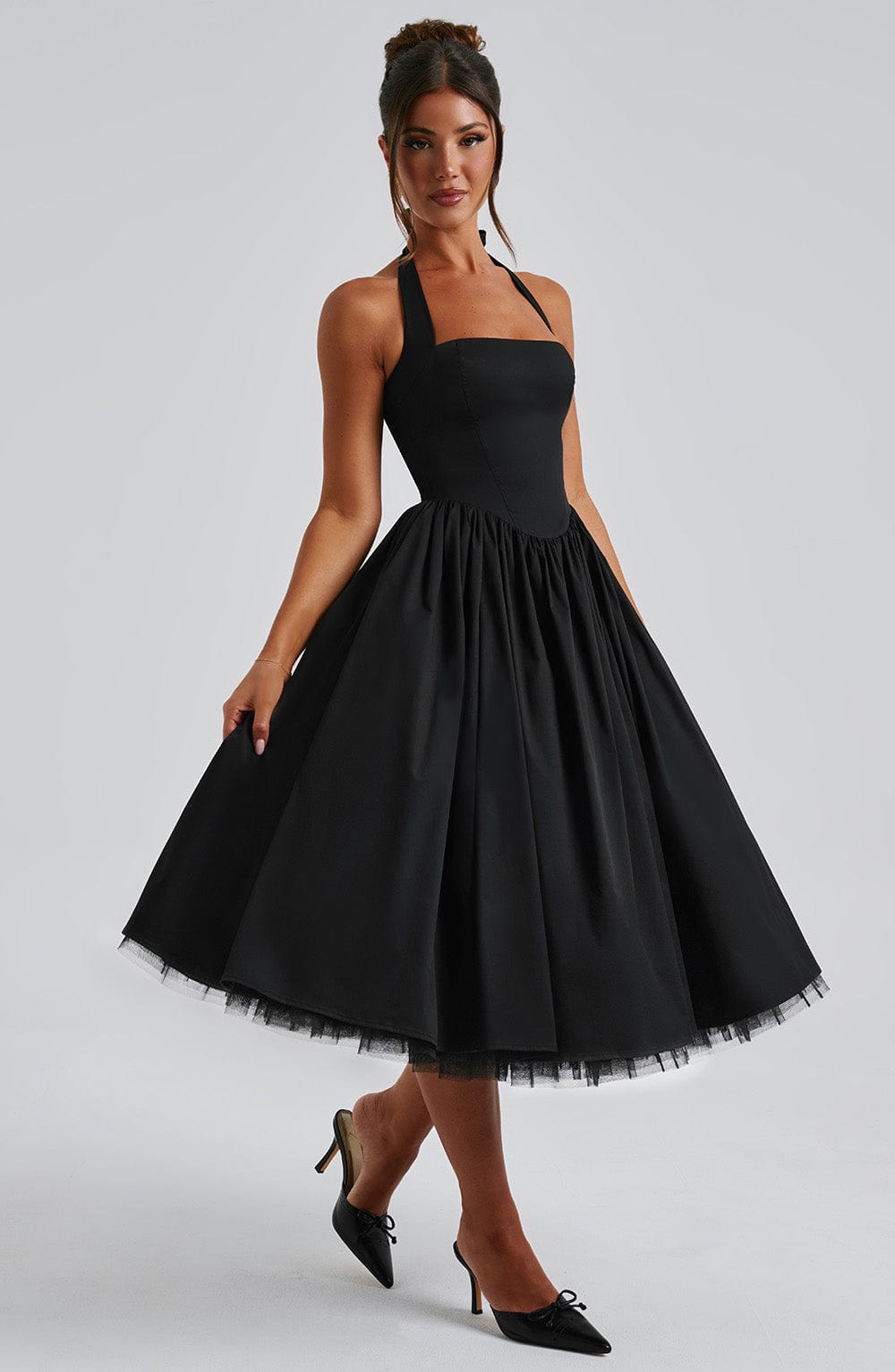 Madison | Women's Formal Halter Neck | Wedding Guest Dress-Women Dress-Pick NewYork