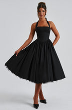 Madison | Women's Formal Halter Neck | Wedding Guest Dress-Women Dress-Pick NewYork