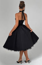 Madison | Women's Formal Halter Neck | Wedding Guest Dress-Women Dress-Pick NewYork