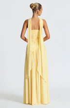 Isabella | Women's Asymmetric Maxi Dress | Wedding Guest Occasion-Women Dress-Pick NewYork