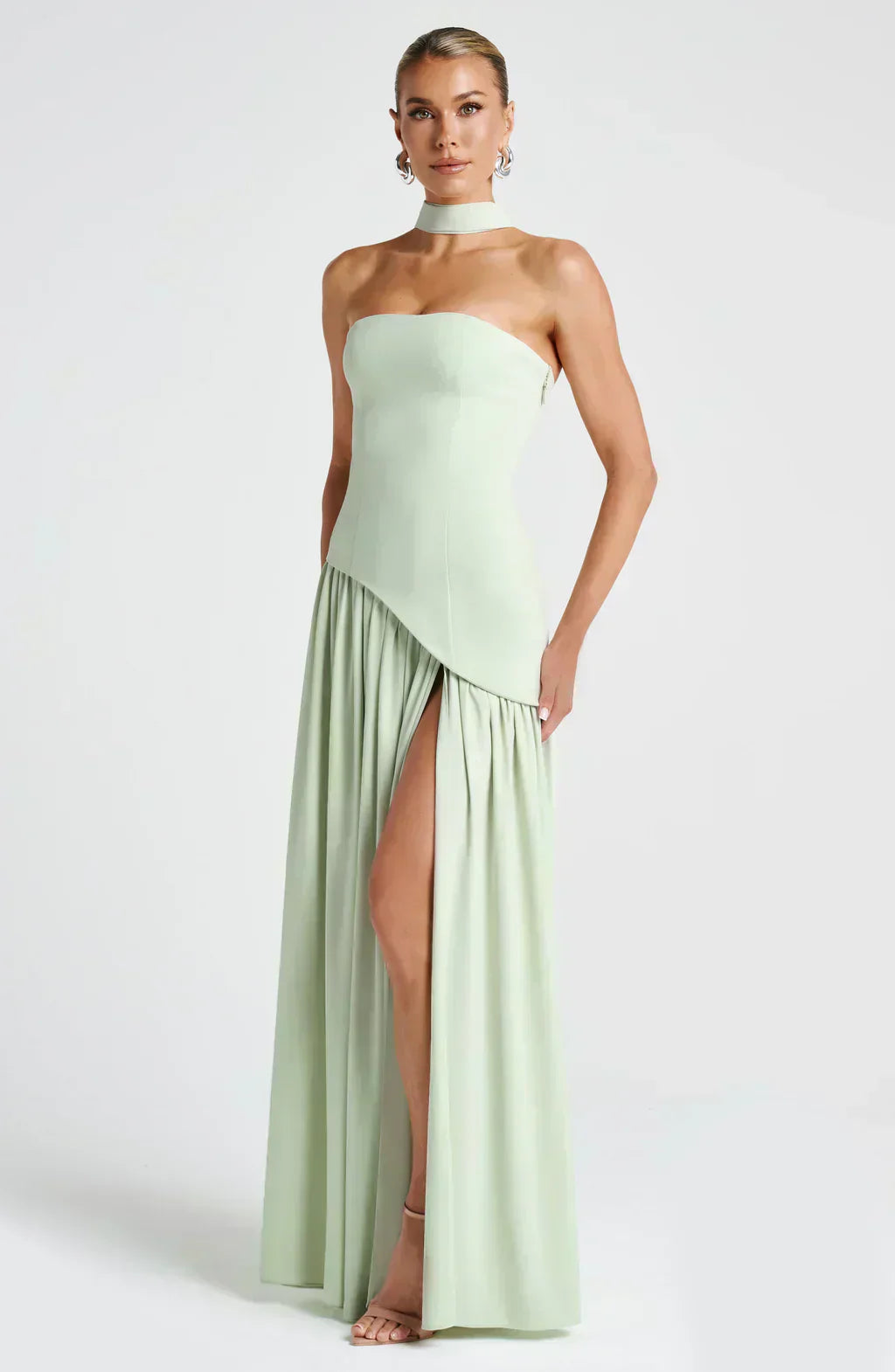 Isabella | Women's Asymmetric Maxi Dress | Wedding Guest Occasion-Women Dress-Pick NewYork