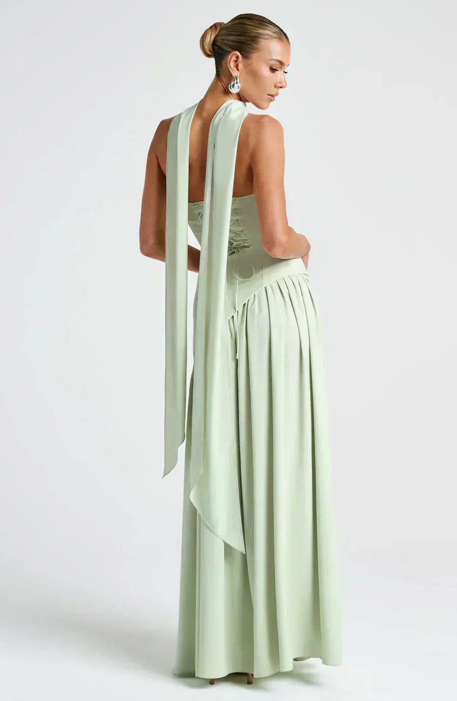 Isabella | Women's Asymmetric Maxi Dress | Wedding Guest Occasion-Women Dress-Pick NewYork