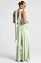 Isabella | Women's Asymmetric Maxi Dress | Wedding Guest Occasion-Women Dress-Pick NewYork