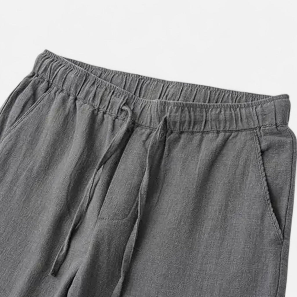 Mason | Men's Wide Leg Pants | Drawstring Waist-Men Pants-Pick NewYork