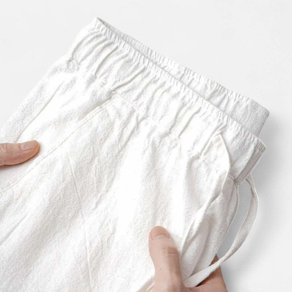 Mason | Men's Wide Leg Pants | Drawstring Waist-Men Pants-Pick NewYork