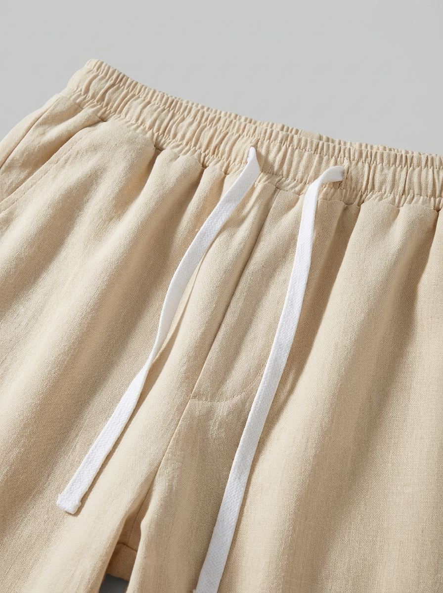 Mason | Men's Wide Leg Pants | Drawstring Waist-Men Pants-Pick NewYork