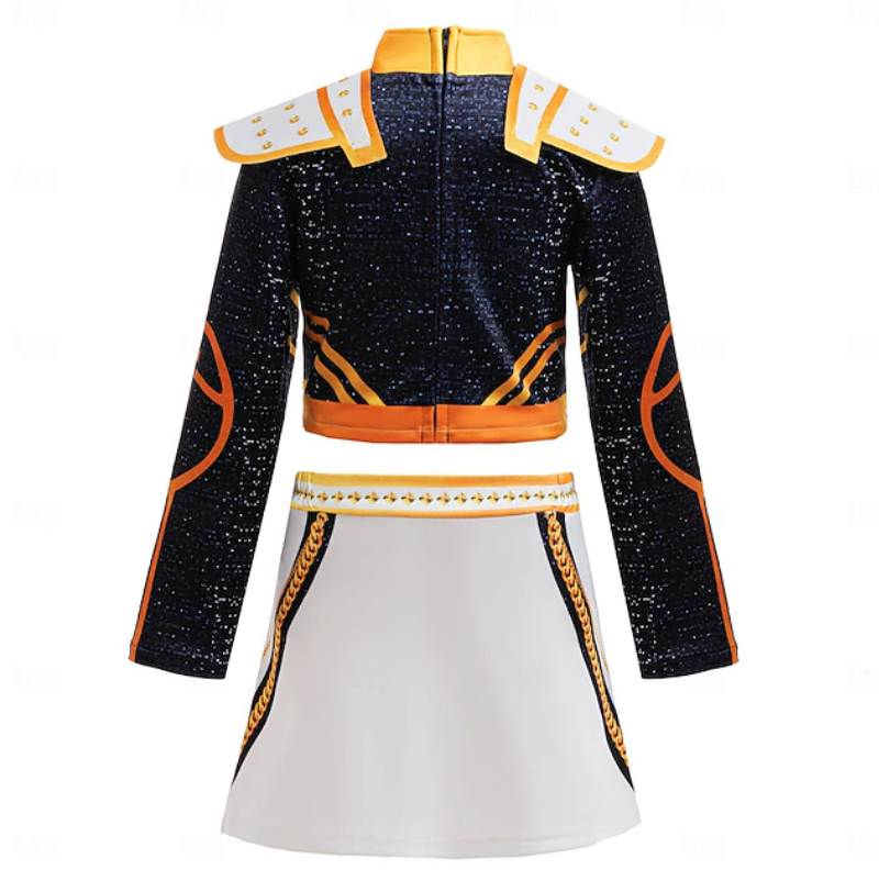 Nova | Girls Performance Costume Set | Shoulder Panels Mini Skirt Costume Wear-Kids Costume-Pick NewYork