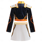 Nova | Girls Performance Costume Set | Shoulder Panels Mini Skirt Costume Wear-Kids Costume-Pick NewYork