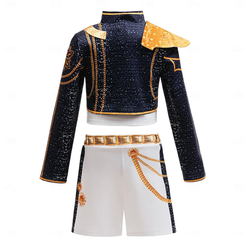 Nova | Girls Performance Costume Set | Shoulder Panels Mini Skirt Costume Wear-Kids Costume-Pick NewYork
