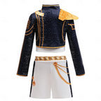 Nova | Girls Performance Costume Set | Shoulder Panels Mini Skirt Costume Wear-Kids Costume-Pick NewYork