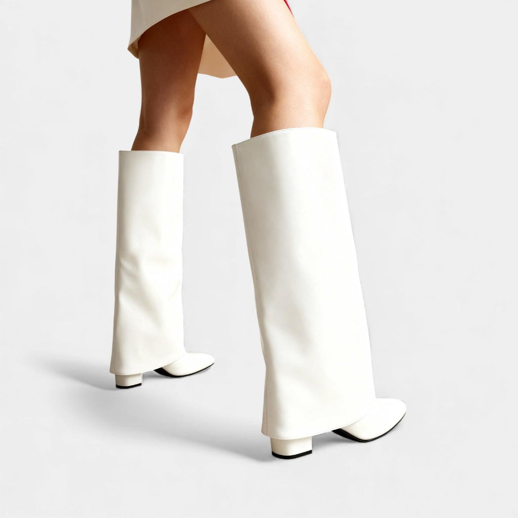 Odette | Women's Knee High Boots | Pointed Toe Everyday Boots-Women Shoes-Pick NewYork