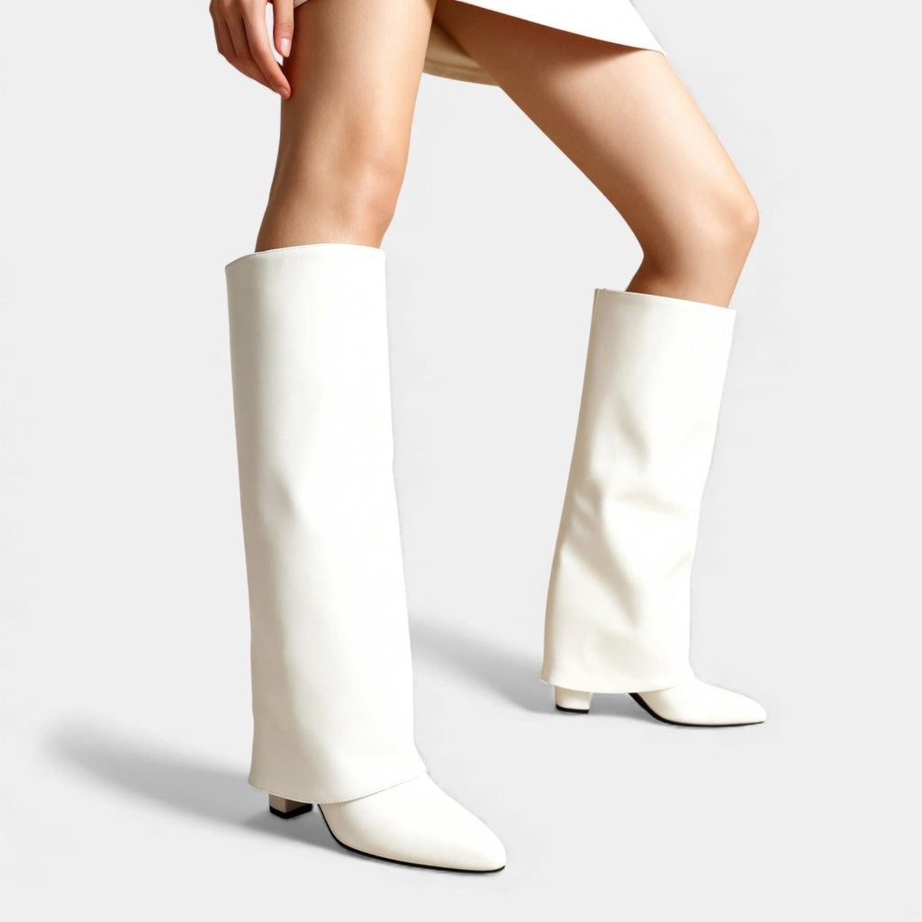 Odette | Women's Knee High Boots | Pointed Toe Everyday Boots-Women Shoes-Pick NewYork