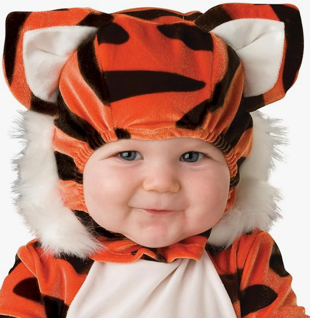 Oliver | Baby Tiger Costume Set | Hooded Animal Jumpsuit Fancy Dress Wear-Kids Costume-Pick NewYork