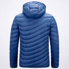 Owen | Men's Hooded Jacket | Quilted Panels-PNY