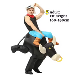 Parker | Adult And Kids Inflatable Riding Costume | Animal Carry Me Fancy Dress Wear-Costume Set-Pick NewYork