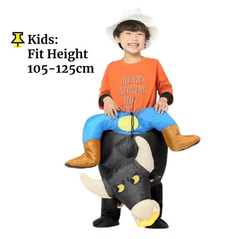 Parker | Adult And Kids Inflatable Riding Costume | Animal Carry Me Fancy Dress Wear-Costume Set-Pick NewYork