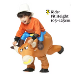 Parker | Adult And Kids Inflatable Riding Costume | Animal Carry Me Fancy Dress Wear-Costume Set-Pick NewYork