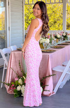 Sophia | Women's Floral Maxi Dress | Wedding Guest-Women Dress-Pick NewYork