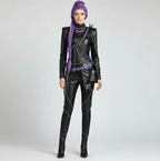Phoenix | Women’s Performance Costume Set | Colorful Wig Chain Detail Costume Wear-Women Outfit Set-Pick NewYork