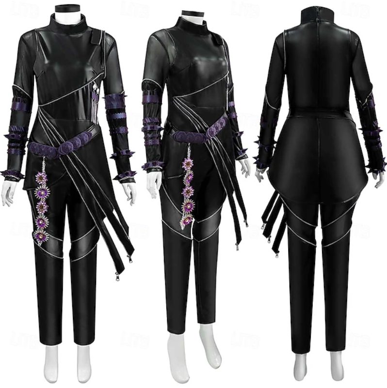 Phoenix | Women’s Performance Costume Set | Colorful Wig Chain Detail Costume Wear-Women Outfit Set-Pick NewYork