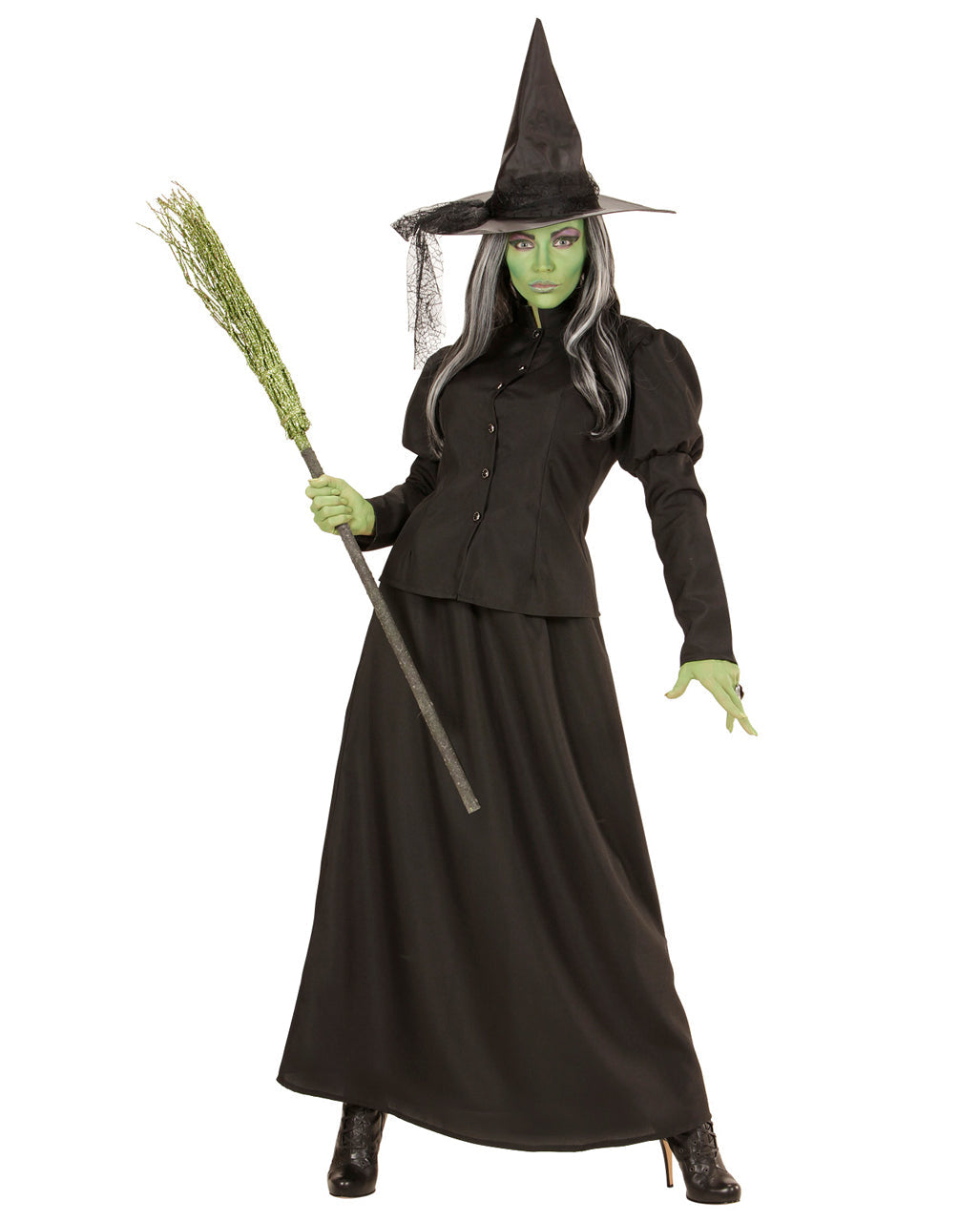 Agatha | Women's Classic Witch Costume | With Hat · PNY