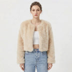 Amelia | Women's Cropped Jacket | Open Front · PNY