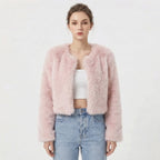 Amelia | Women's Cropped Jacket | Open Front · PNY