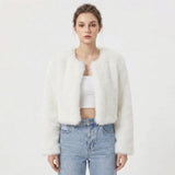 Amelia | Women's Cropped Jacket | Open Front