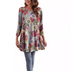 Ava | Women's Swing Tunic | Mandala Print · PNY