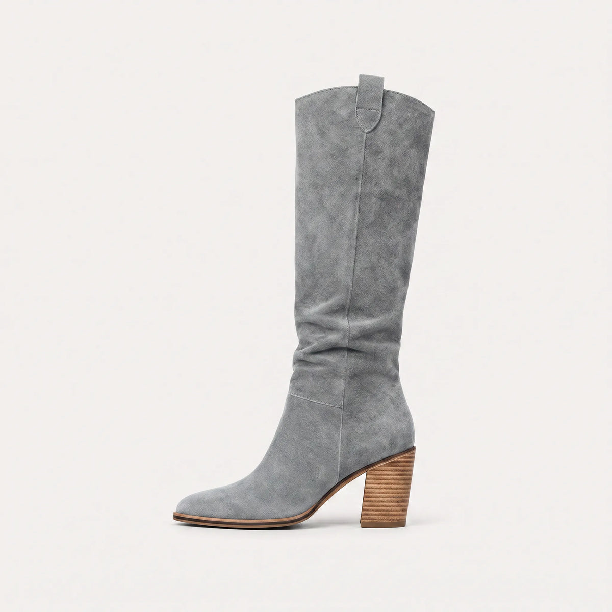 Camilla | Women's Knee-High Boots | Suede · PNY