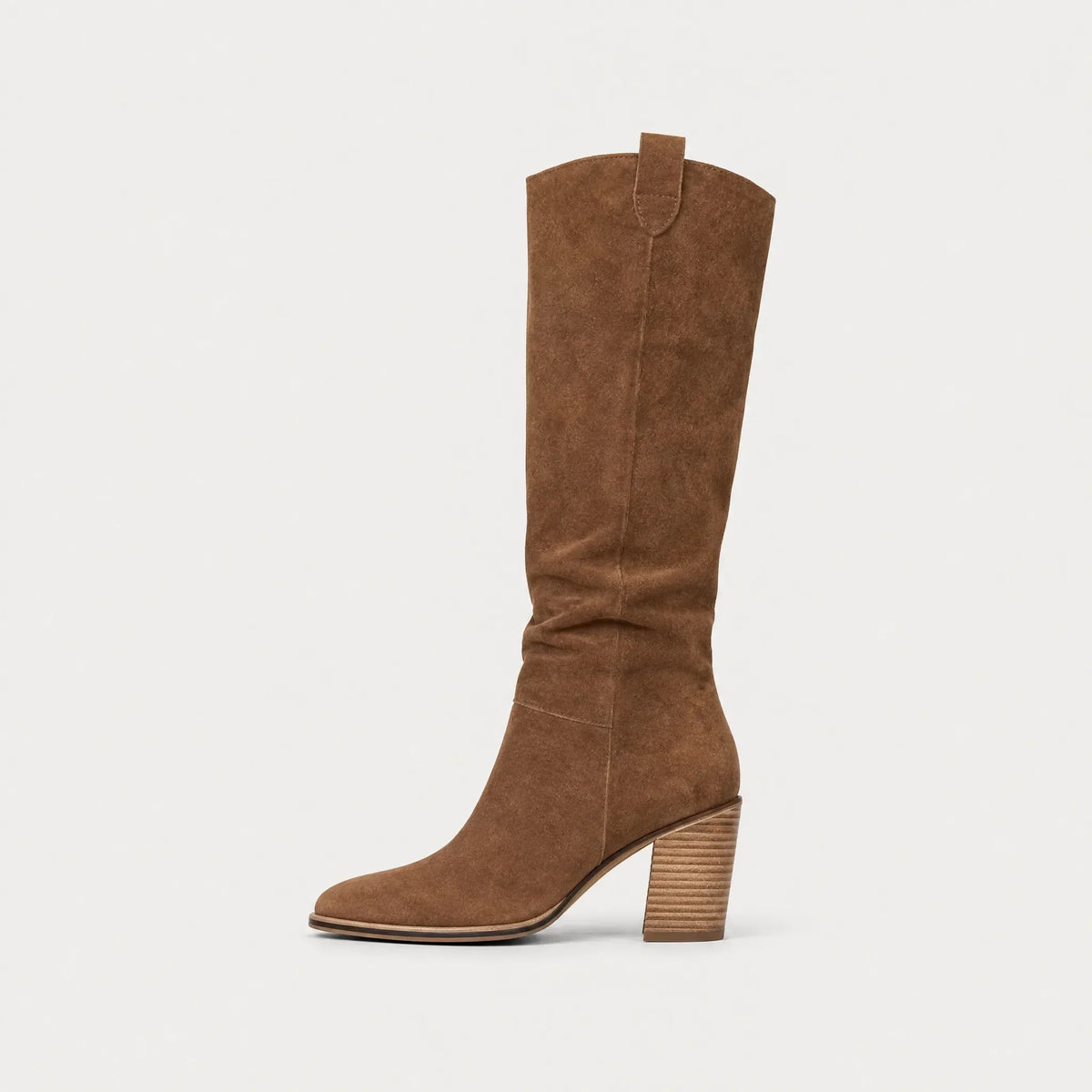 Camilla | Women's Knee-High Boots | Suede · PNY