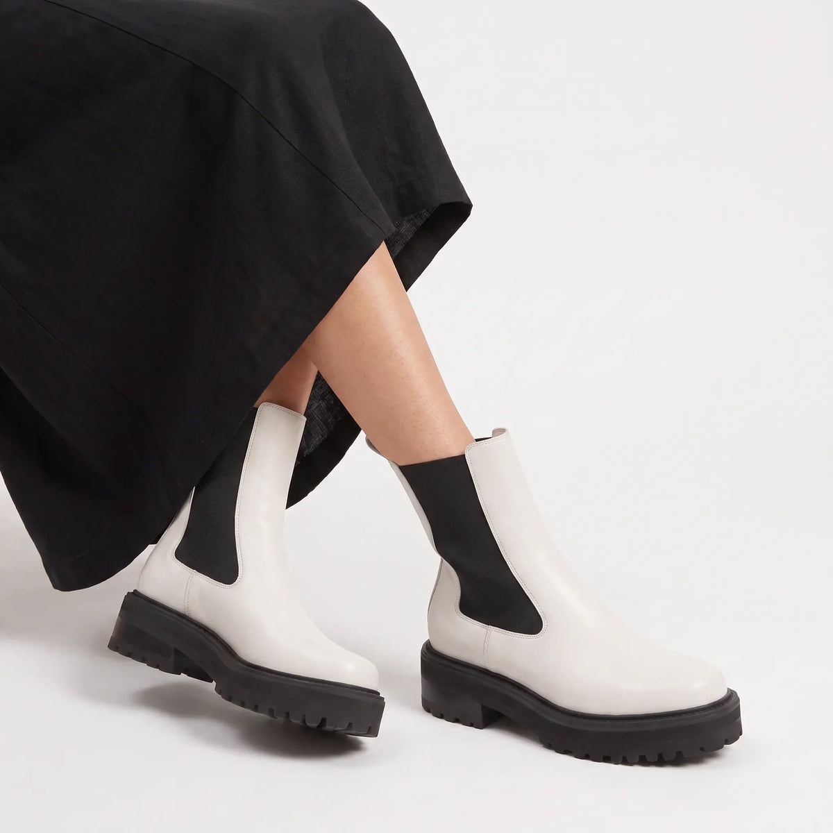 Camille | Women's Chelsea Boots | Lug Sole · PNY