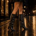 Camille | Women's Knee-High Boots | Pointed Toe · PNY