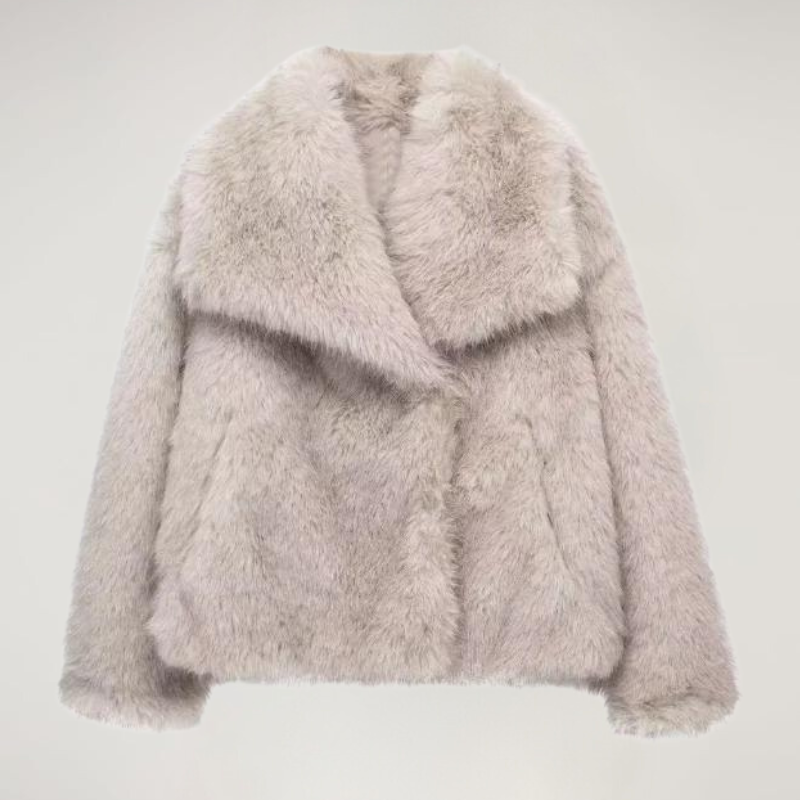 Camille | Women's Oversized Coat | Faux-Fur · PNY