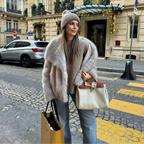 Camille | Women's Oversized Coat | Faux-Fur · PNY