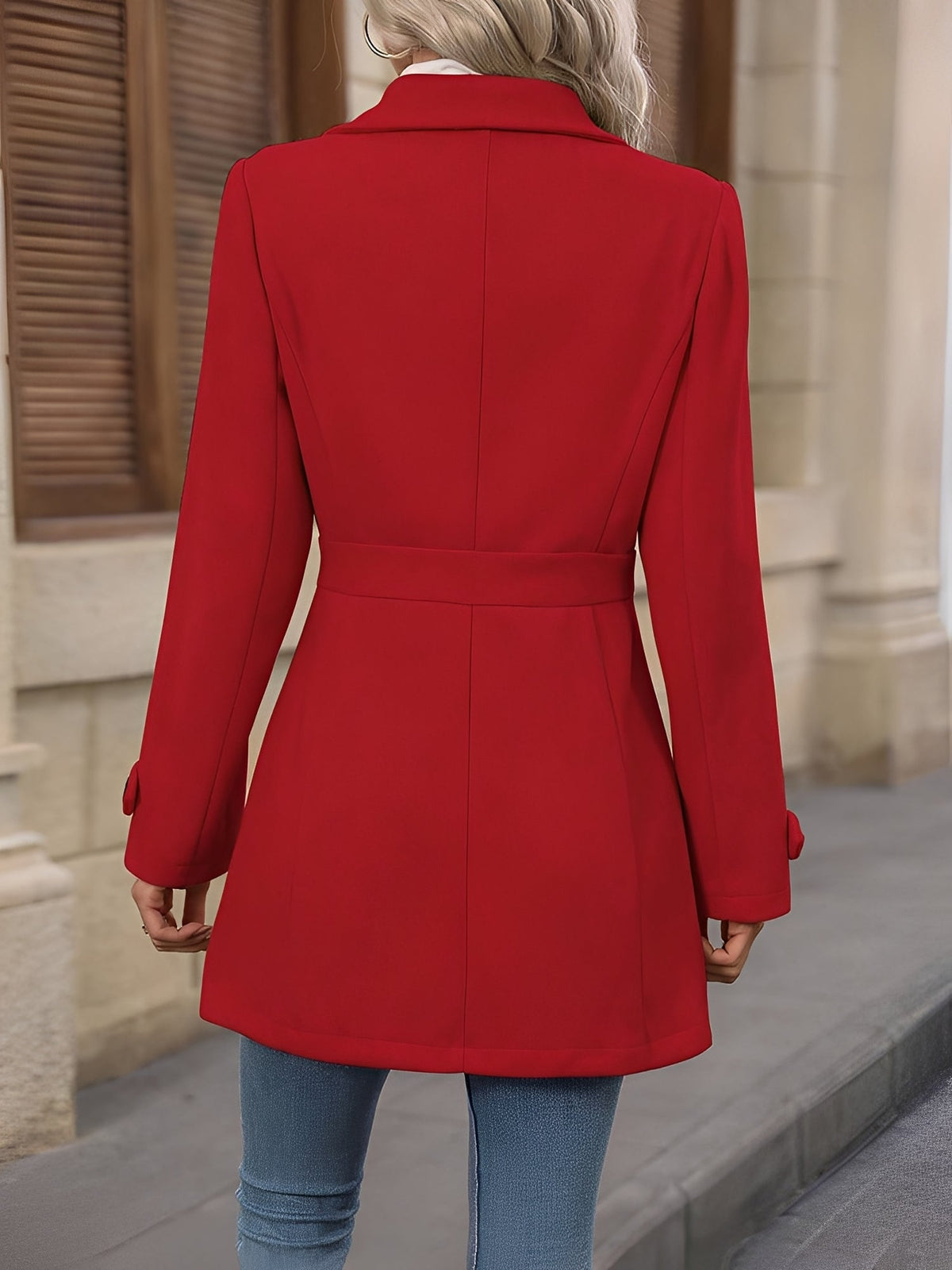 Camille | Women's Single-Breasted Trench Coat | Button Front · PNY