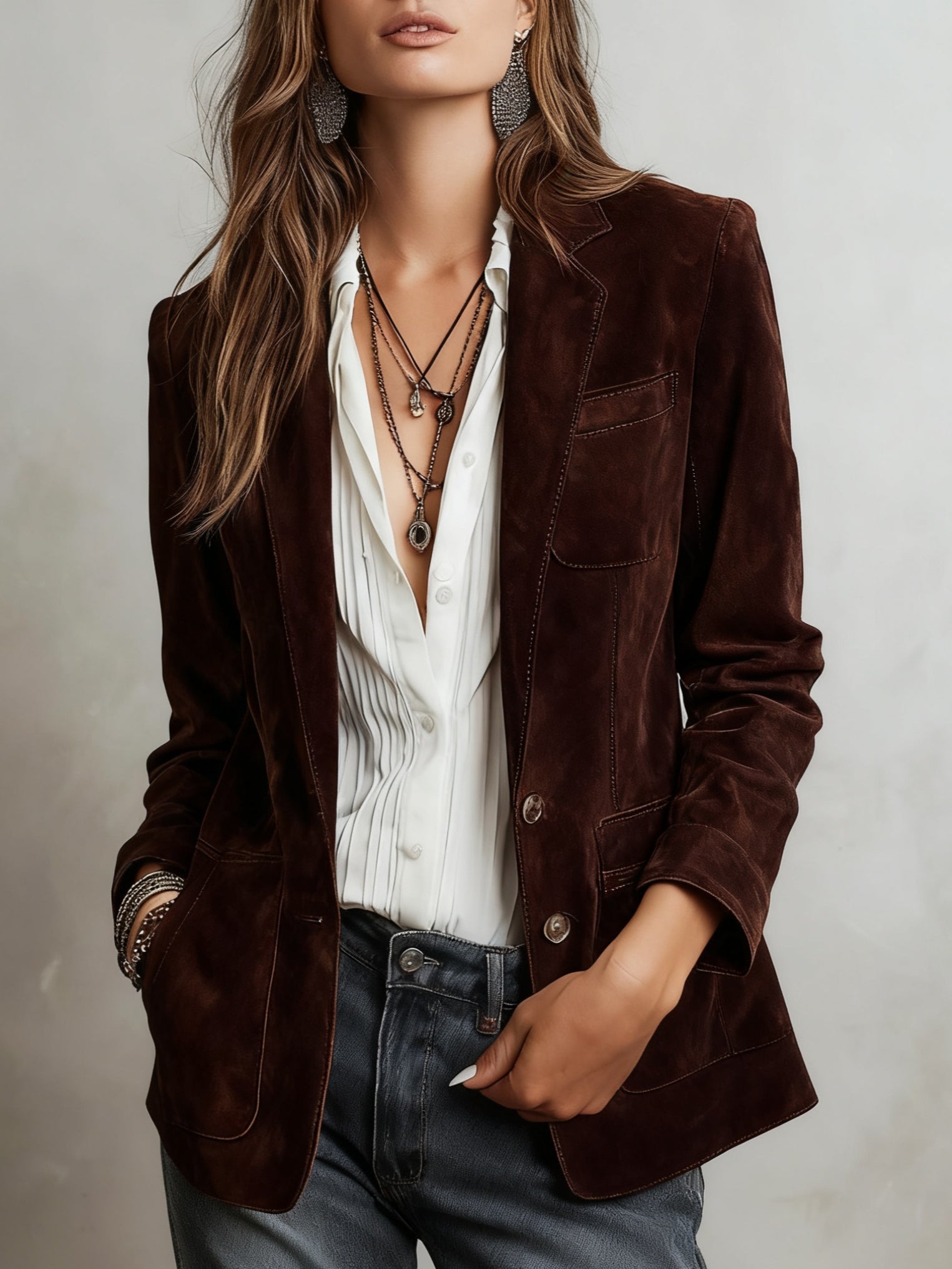 Camille | Women's Tailored Blazer | Notch Lapel · PNY