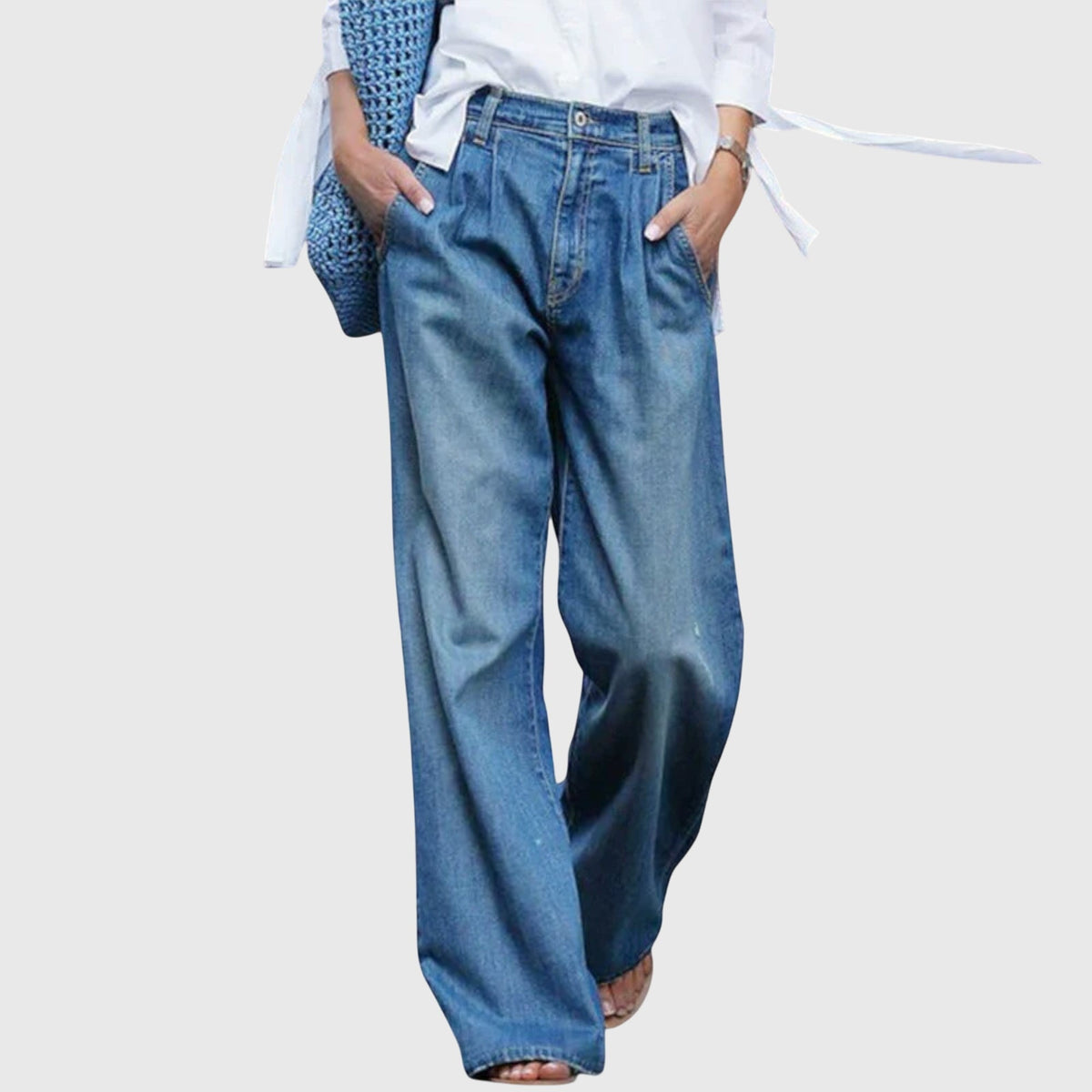 Camille | Women's Wide-Leg Jeans | High-Waisted Denim-Pick NewYork