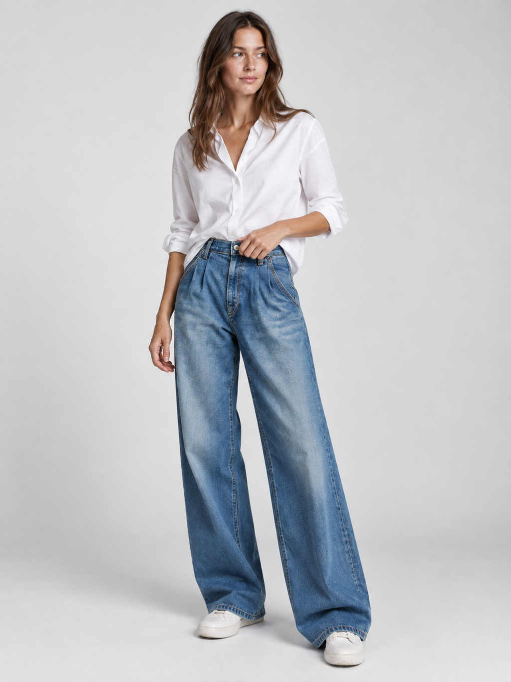 Camille | Women's Wide-Leg Jeans | High-Waisted Denim-Pick NewYork