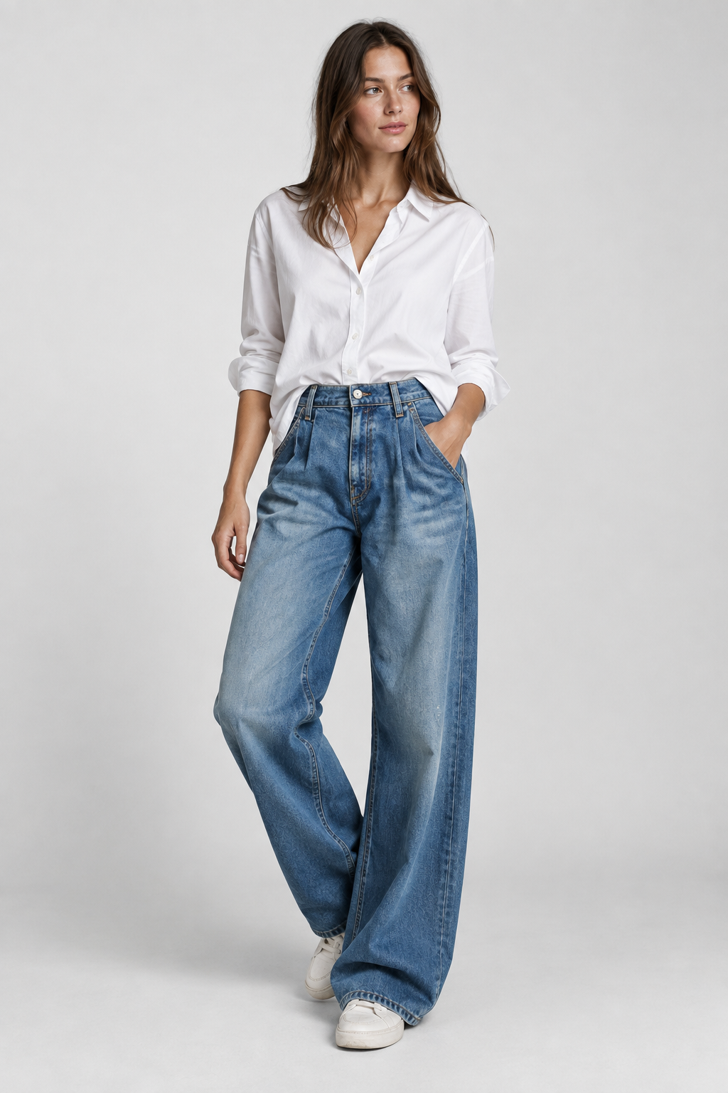 Camille | Women's Wide-Leg Jeans | High-Waisted Denim-Pick NewYork