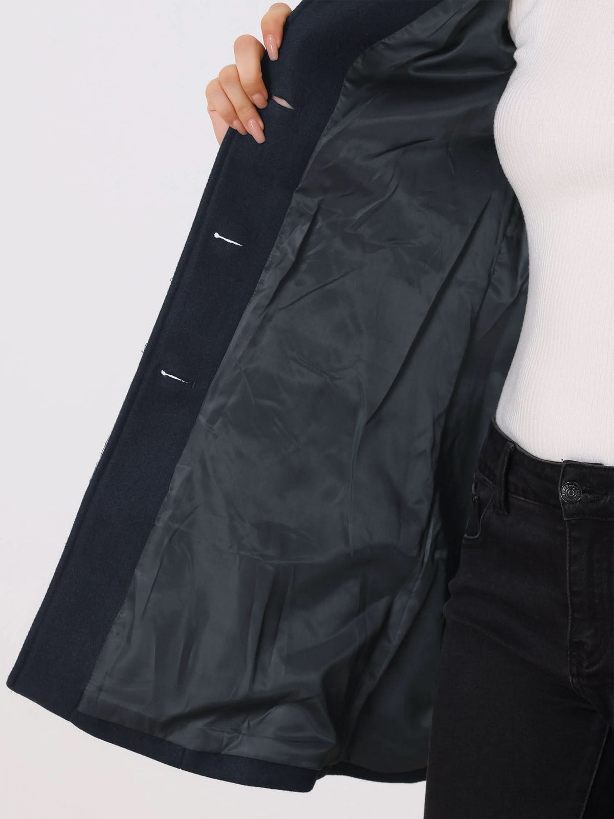 Charlotte | Women's Classic Coat | Button Front · PNY