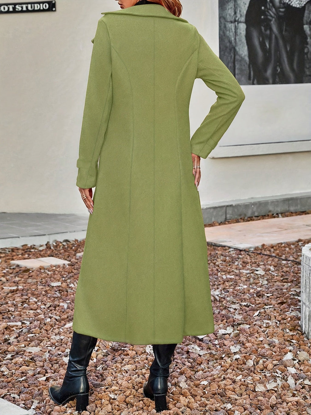 Charlotte | Women's Double-Breasted Coat | Longline · PNY