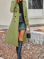 Charlotte | Women's Double-Breasted Coat | Longline · PNY