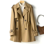 Charlotte | Women's Double-Breasted Trench Coat | Belted Cuffs · PNY