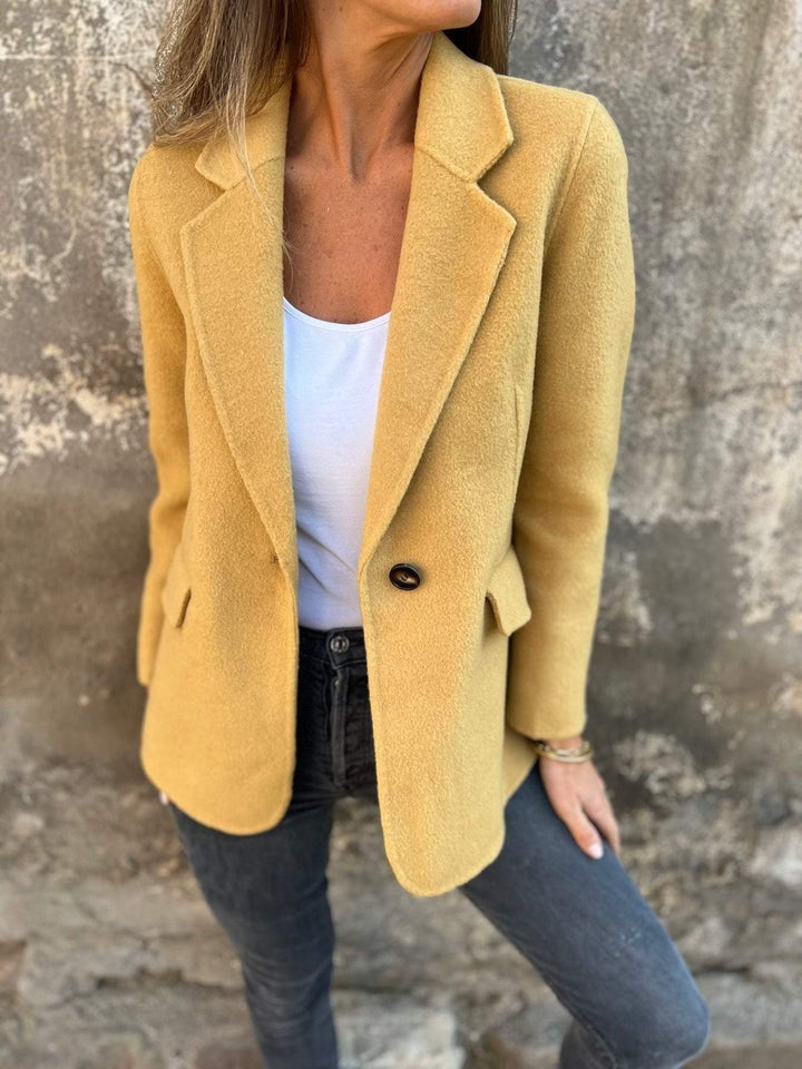 Charlotte | Women's Single-Button Blazer | Notch Lapel · PNY