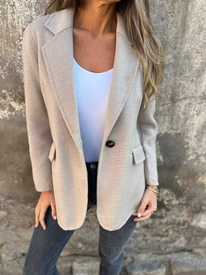 Charlotte | Women's Single-Button Blazer | Notch Lapel · PNY